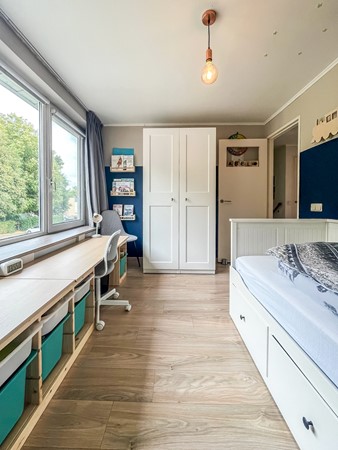 Foto - Verkocht: Ruime instapklare geschakelde 2 onder 1 kap woning voorzien van een goed isolatiepakket met aanbouw, bijkeuken, ruime tuin op zuiden (ca 131 m2) en garage gelegen in Kunrade.